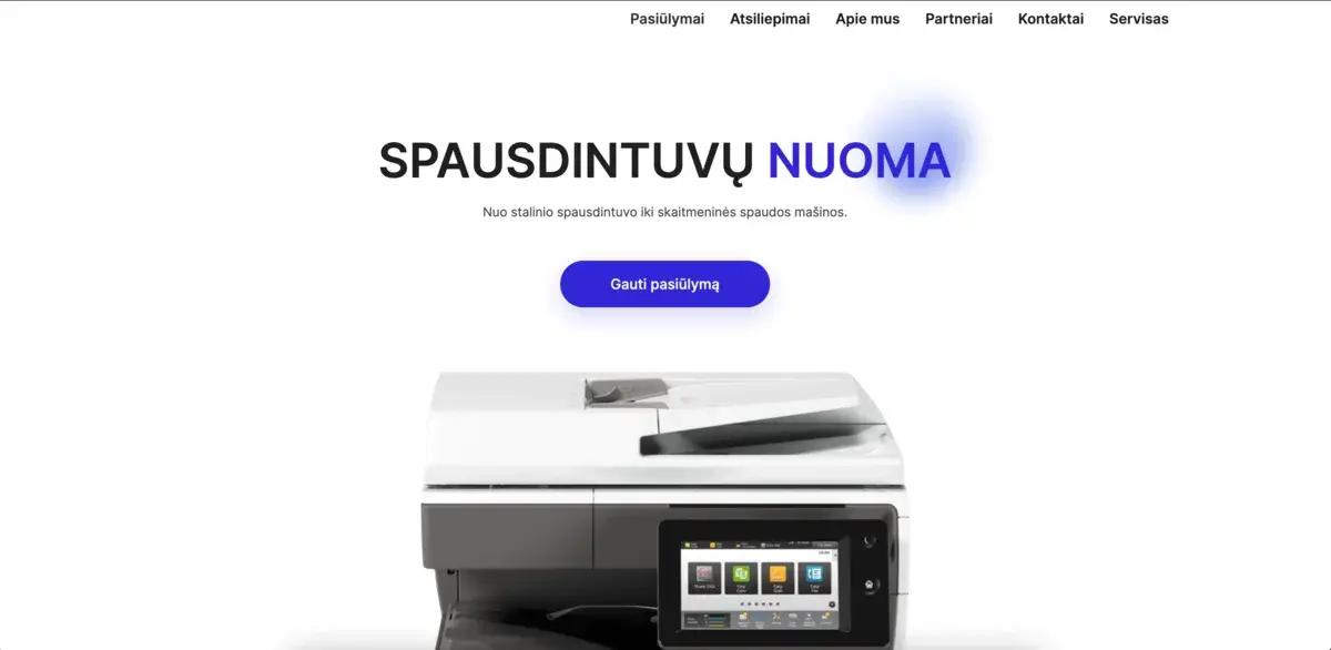 Spausdintuvai