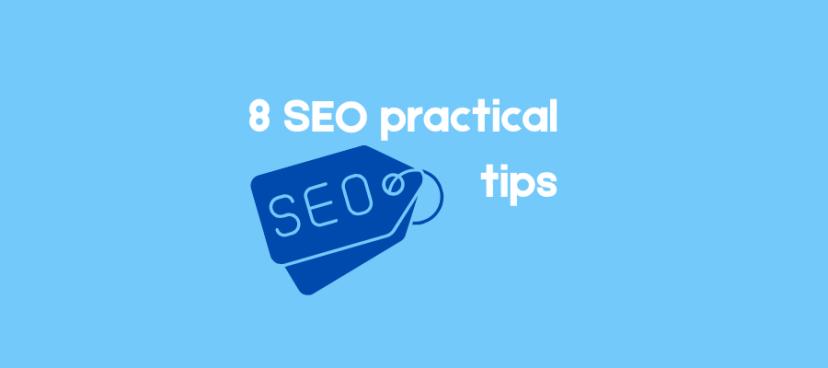 8 practical SEO tips