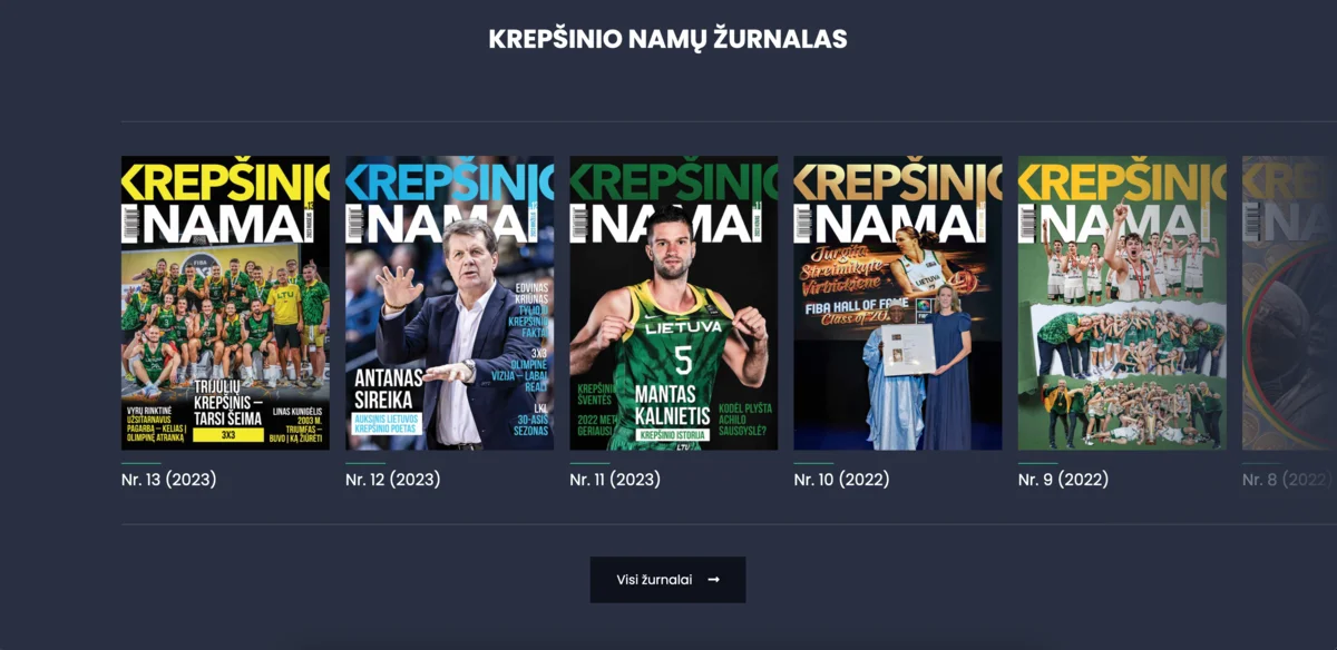 Lietuvos Krepšinio Federacija | Lietuvos Krepšinio namai image1